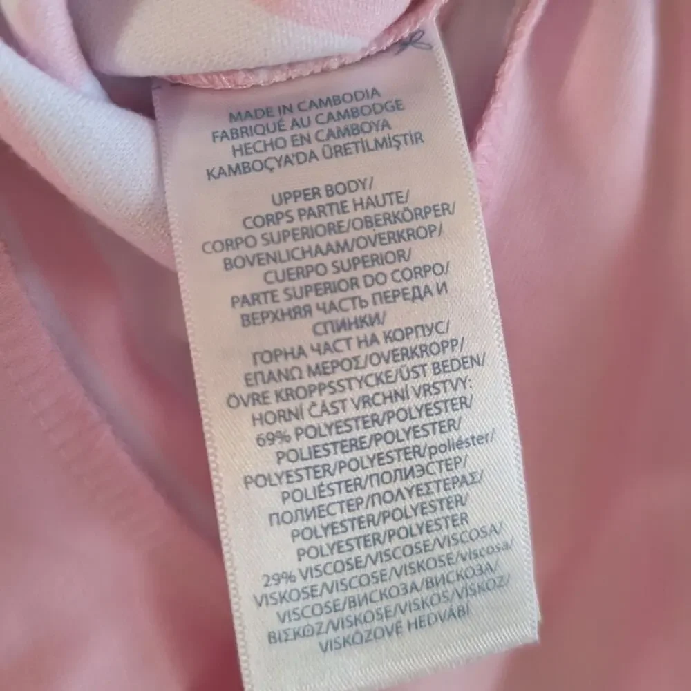 Ralph Lauren Dress Baby Girls Sz 6m Pink Preppy Stripe